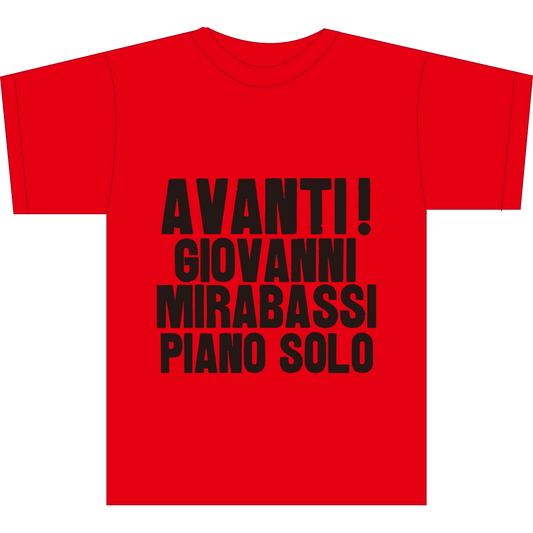"AVANTI!" RED T-SHIRTS