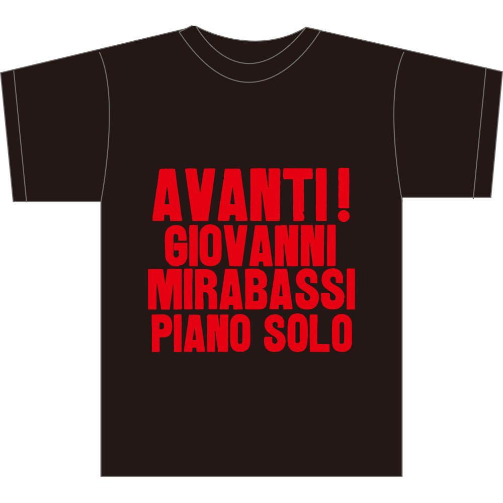 "AVANTI!" BLACK T-SHIRTS