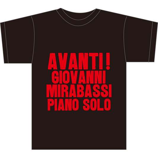 "AVANTI!" BLACK T-SHIRTS