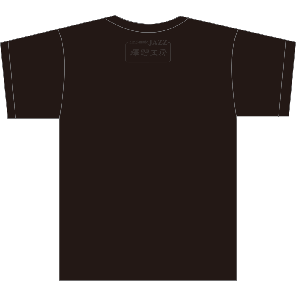 "R" BLACK T-SHIRTS