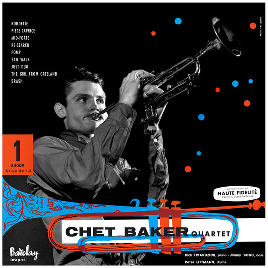 CHET BAKER QUARTET feat. DICK TWARDZIK (LP)