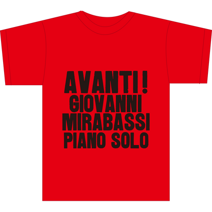 "AVANTI!" RED T-SHIRTS