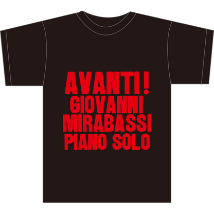 "AVANTI!" BLACK T-SHIRTS