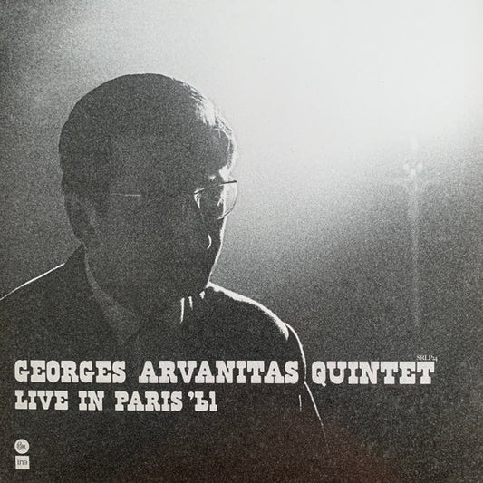 LIVE IN PARIS '61 (LP) - GEORGES ARVANITAS QUINTET