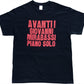 "AVANTI!" BLACK T-SHIRTS