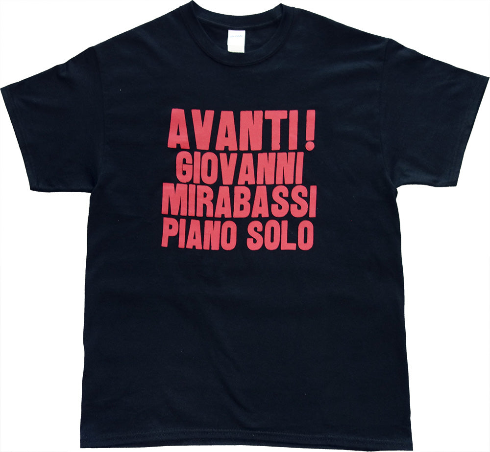 "AVANTI!" BLACK T-SHIRTS